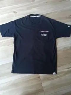 CONVERSE コンバース 紺色 Tシャツ XLサイズ 古着