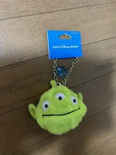 東京ディズニーリゾート リトルグリーンメン キーホルダー キーチェーン