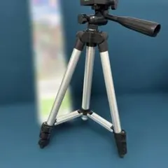 新品未使用　軽量 カメラ三脚 3段伸縮 水準器付き