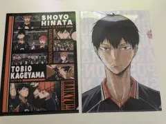 ハイキュー 日向翔陽 影山飛雄 クリアファイルセット