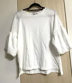 最終♡SEASON REASON ホワイト五分袖Tシャツ Lサイズ