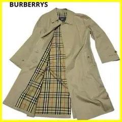 BURBERRYS バーバリーズ　トレンチコート　ノバチェック　M相当 ロング丈
