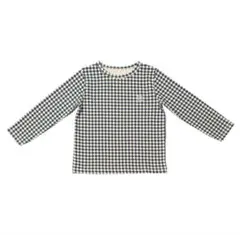 House on the Hill チェック柄長袖Tシャツ