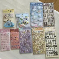 サンリオ うるちゅるシール　ESTHERBUNNY スンスン　タイルなど　9点