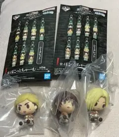 一番くじ 進撃の巨人 G賞 ちょこのっこフィギュア　3体セット