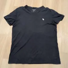 最終値下げAbercrombie & Fitch VネックTシャツ 紺