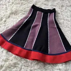 PINKO スカート ストライプ フレアースカートのサムネイル