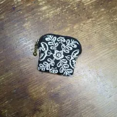 ミナペルホネン　ハギレ　ハンドメイドポーチ（超ミニ）