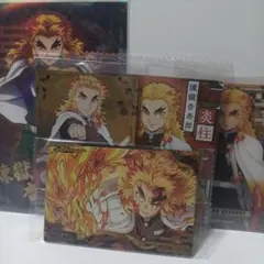 鬼滅の刃カード【鬼滅の刃/キャラクター名...煉獄杏寿郎5点セット】