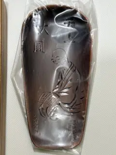 【未使用・箱付】純銅製 茶合 天上大風 良寛 仙媒 茶さじ 煎茶道具のサムネイル