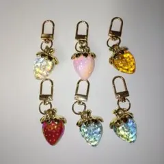 いちご　キーホルダー　６個
