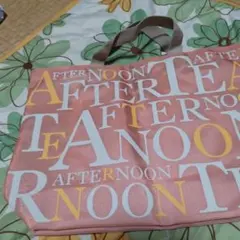 Afternoon Tea トートバッグ ロゴ総柄のサムネイル