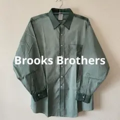 ブルックスブラザーズ Brooks Brothers オーバーシャツ L長袖　緑