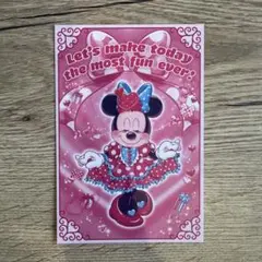 【おまとめ割対応】　ミニー　ポストカード　クリスタルパレス　ディズニーランド