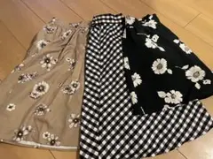フレアスカート 3点セット まとめ売りのサムネイル