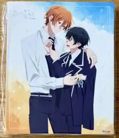 映画　佐々木と宮野　アニメイト限定　キャンバスアート　アクリルキーホルダー