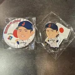 ヤクルトスワローズ ビッグサイズ缶バッジ 山田哲人 村上宗隆 - メルカリ