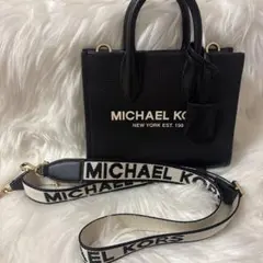 美品 MICHAEL KORS 2way ショルダーバッグ ブラック ミニ