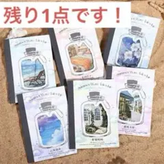 夏浪語瓶シリーズ夏テーマのPETステッカーブック RT973