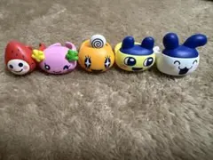 や*ん様 たまごっち　ぷくっとリング　まとめ売り　5種セット　ガチャガチャ　指輪