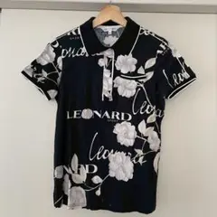 極美品⭐️レオナール スポーツ スプリング コート ベージュ フラワートリム L LEONARD-1818_TOP_PC_250619.jpg