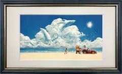真作保証 シム・シメール 版画 サバンナの風景 額装品 美術品 - メルカリ