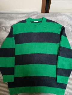 GU ボーダー Lサイズ ニットセーター