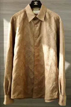 【90s】 Cubavera Embroidered Suede Shirt