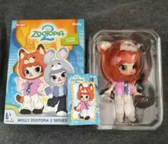 ズートピア2 アクション フィギュア ニック ズートピア モリー ポップマート