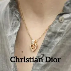 ⭐値下げ⭐Christian Dior クリスチャン ハート ネックレス