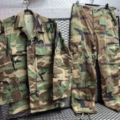 サバゲー用フィールドジャケット ウッドランド迷彩 米軍M-65 上下
