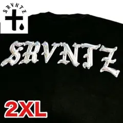XL Tシャツ srvntz サウスセントラル ギャング 西海岸 ローライダー 