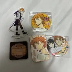 文スト　谷崎潤一郎　アクスタ　缶バッジ