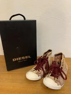 G0924-05★DIESEL Black Gold ハイカットスニーカー