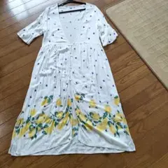 レディース　ロングカーディガン