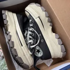 CONVERSE ALL STAR ブラック ハイカット　トラックウェーブ
