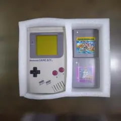Nintendo Game Boy 本体とゲームカートリッジ2個