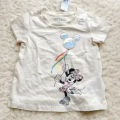 ✳︎新品未使用タグ付✳︎ベビーギャップ　ミニー半袖Tシャツ　95㎝ディズニーTシャツ