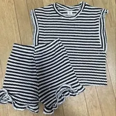 SHEIN キッズ セットアップ ボーダーのサムネイル