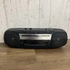 ジャンク品】ヴィンテージ 日立 EDITBORG CDラジオカセットレコーダー