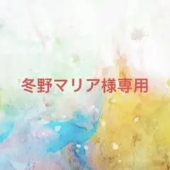 冬野マリア様確認専用ページ【取り置き中　7月13日迄】
