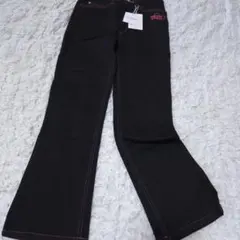 未使用 Mezzo piano メゾピアノ パンツ 140(S) ブラック