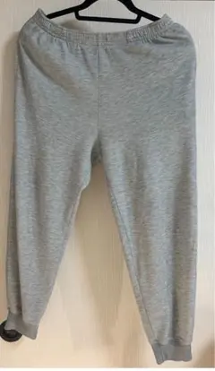 グレー ジョガーパンツ スウェットパンツ