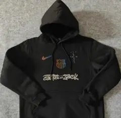 Nike FC Barcelona パーカー ブラック　トラヴィススコット