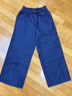 しまむら　ワイドパンツ