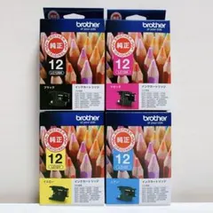 新品 brother純正インクカートリッジ LC412-4PK 4色セット - メルカリ