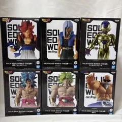 ドラゴンボール　SOLID EDGE WORKS 　6点セット