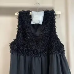 FRIFUL ノースリーブワンピース ブラック