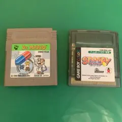 Dr. Mario & Snoopy Tennis ゲームボーイソフトセット