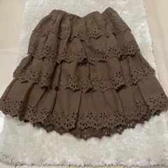 y2k 00s❤︎ 森ガール　フリルスカート